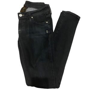 GENETIC DENIM Dark Blue Low Rise Jean